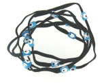 Evil Eye 11465 bracelet Black with blue eyes