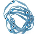 Evil Eye 11465 bracelet Lt. Blue with blue eyes