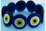 Evil Eye plastic bracelet 