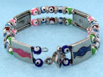 Evil Eye plastic bracelet 