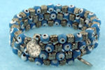 Evil Eye plastic bracelet 