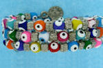 Evil Eye plastic bracelet 