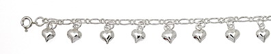 sterling silver charm bracelet 33ba099