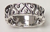 sterling silver heart band ring 41AT173
