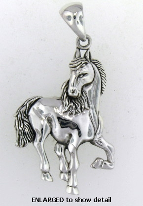 42184 Horse Pendant ENLARGED