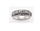sterling silver Worry rings 45AT514