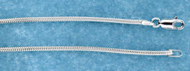 sterling silver snake chain