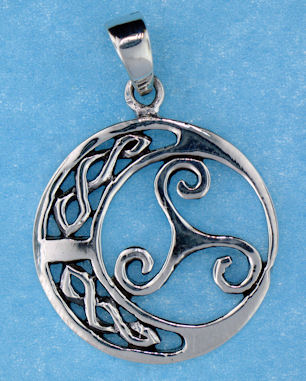 model  767-51 celtic pendant enlarged view