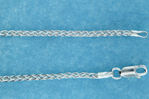 sterling silver 2.5mm spiga chain 7AH123