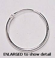 larger view of earring