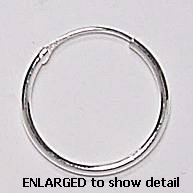 larger view of earring