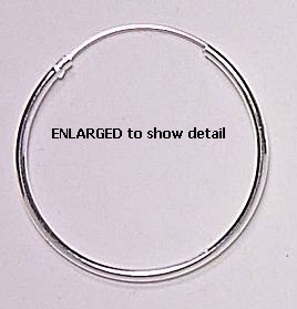 larger view of earring