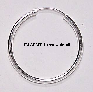 larger view of earring