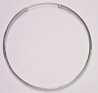 sterling silver hoop earring style 82AH050