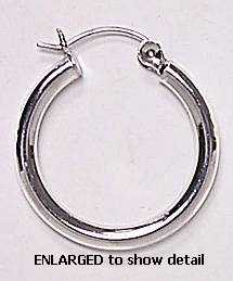 larger view of earring