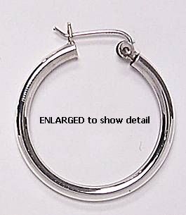 larger view of earring