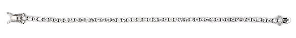 sterling silver cz tennis bracelet 94AB010