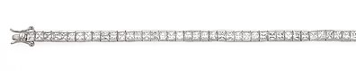 sterling silver cz tennis bracelet 94AB020