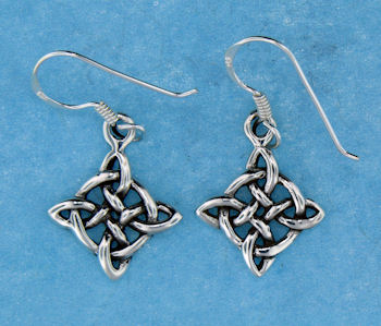 model a2544 Celtic wire earrings larger view