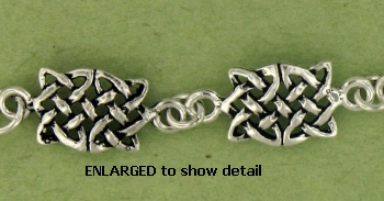 Model A3792 celtic bracelet enlarged view
