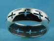 sterling silver cross ring A601-28