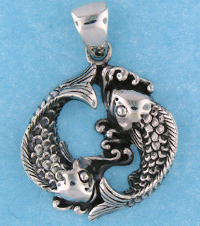 Fish Pendant ENLARGED