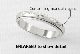Sterling silver Thin ring style A706-857