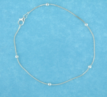 sterling silver anklet AASS0050