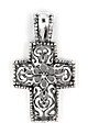 sterling silver cross pendant ABC1022