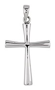 sterling silver cross pendant ABC1024