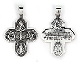 sterling silver religious pendant ABC1026
