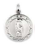sterling silver religious medals #ABC1028