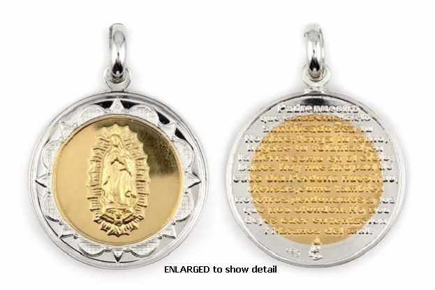 ENLARGED view of ABC1034 pendant