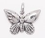 sterling silver butterfly pendant abc216