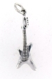 sterling silver electric guitar pendant ABC526