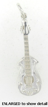 ABC527 Guitar Pendant ENLARGED