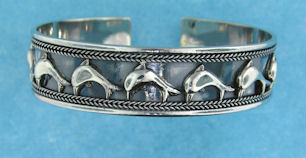 sterling silver charm bracelet ABCA0057