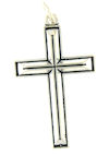 sterling silver cross pendant ABCP1073