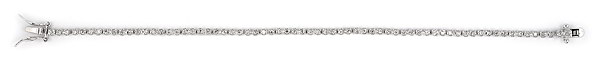 sterling silver cz tennis bracelet ABZ144