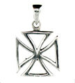 sterling silver cross pendant