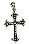 sterling silver cross pendant ACP706616