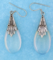 sterling silver resin earrings AE12424