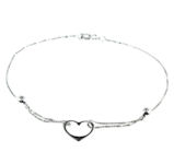 sterling silver anklet AED3003