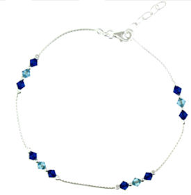 sterling silver anklet AED5001