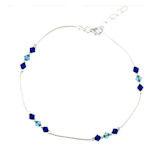 sterling silver anklet AED5001