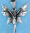 sterling silver fairy pendant AFS0009