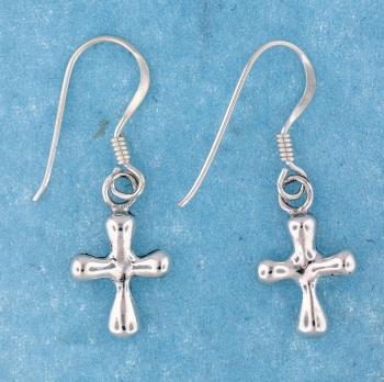 Cross earrings