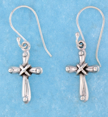 Cross earrings