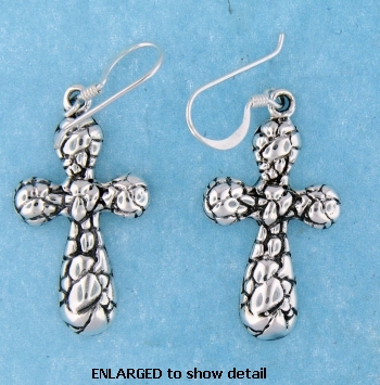 Cross earrings