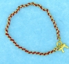18k gold plated Kabbalah Bracelet eye bracelet AKAB02g